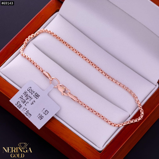 Rose gold bracelet #69143