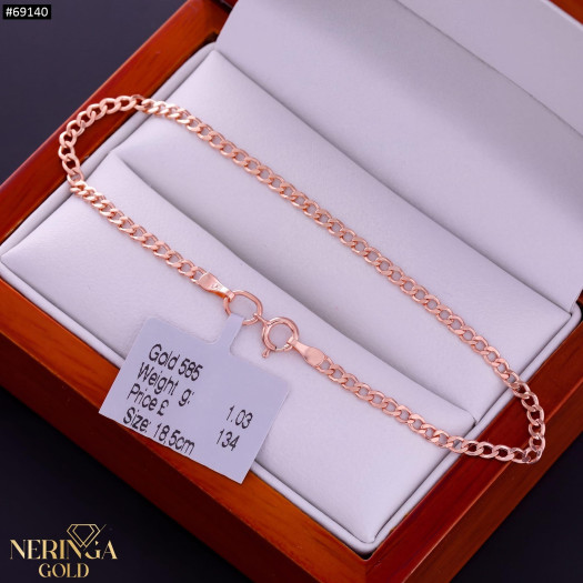 Rose gold bracelet #69140