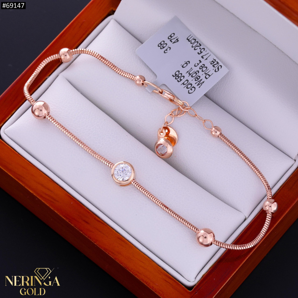 Rose gold bracelet #69147