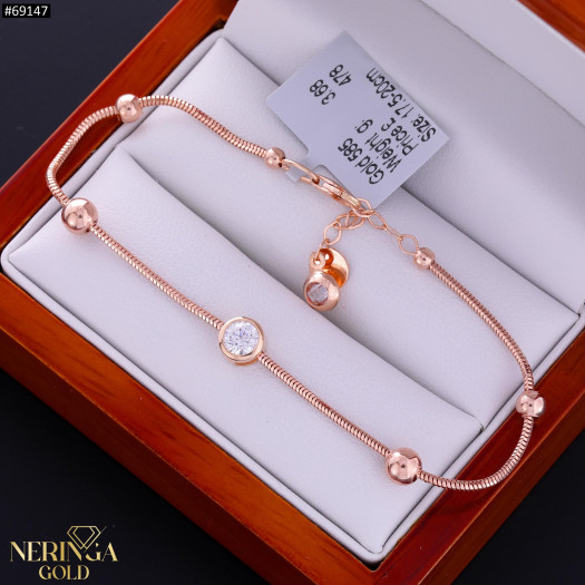 Rose gold bracelet #69147