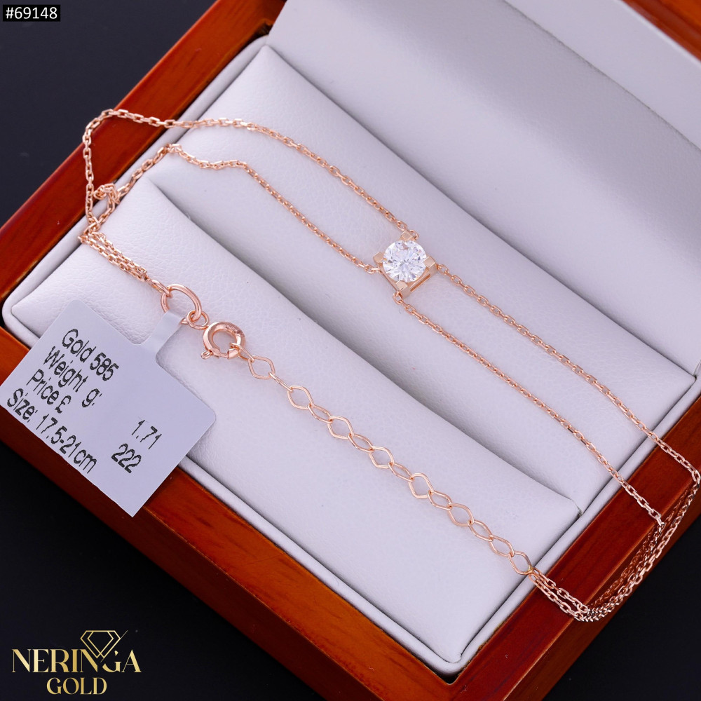 Rose gold bracelet #69148