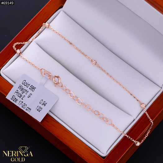 Rose gold bracelet #69149