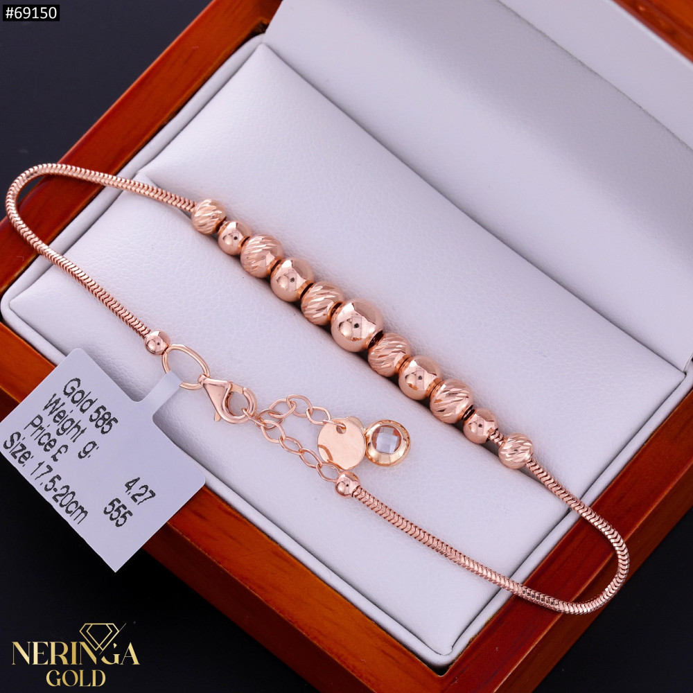 Rose gold bracelet #69150