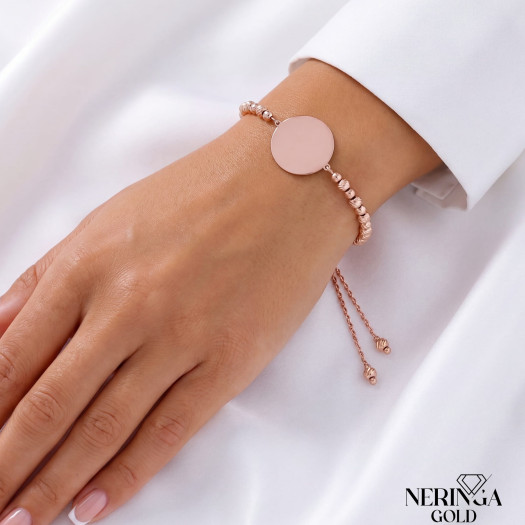 Rose gold bracelet #69603