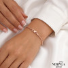 Rose gold bracelet #69610