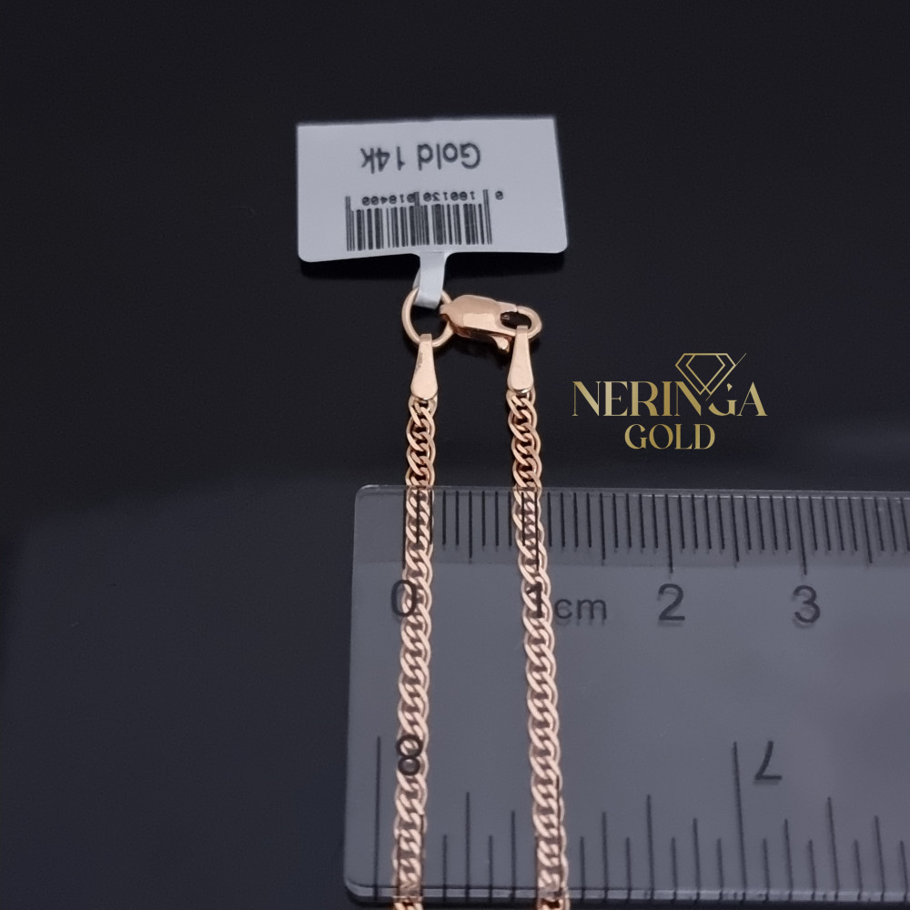 Rose gold full-bodied bracelet #69614