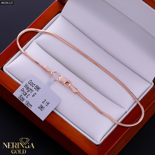 Rose gold bracelet #69610