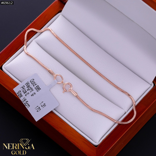 Rose gold bracelet #69612