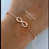 Rose gold bracelet #69788