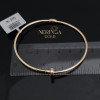 Rose gold hoop bracelet #69787