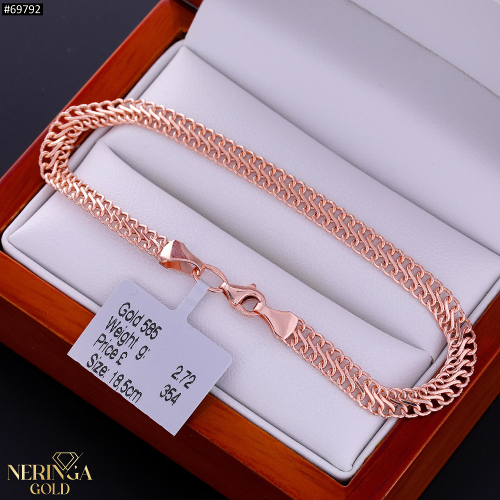 Rose gold bracelet #69792