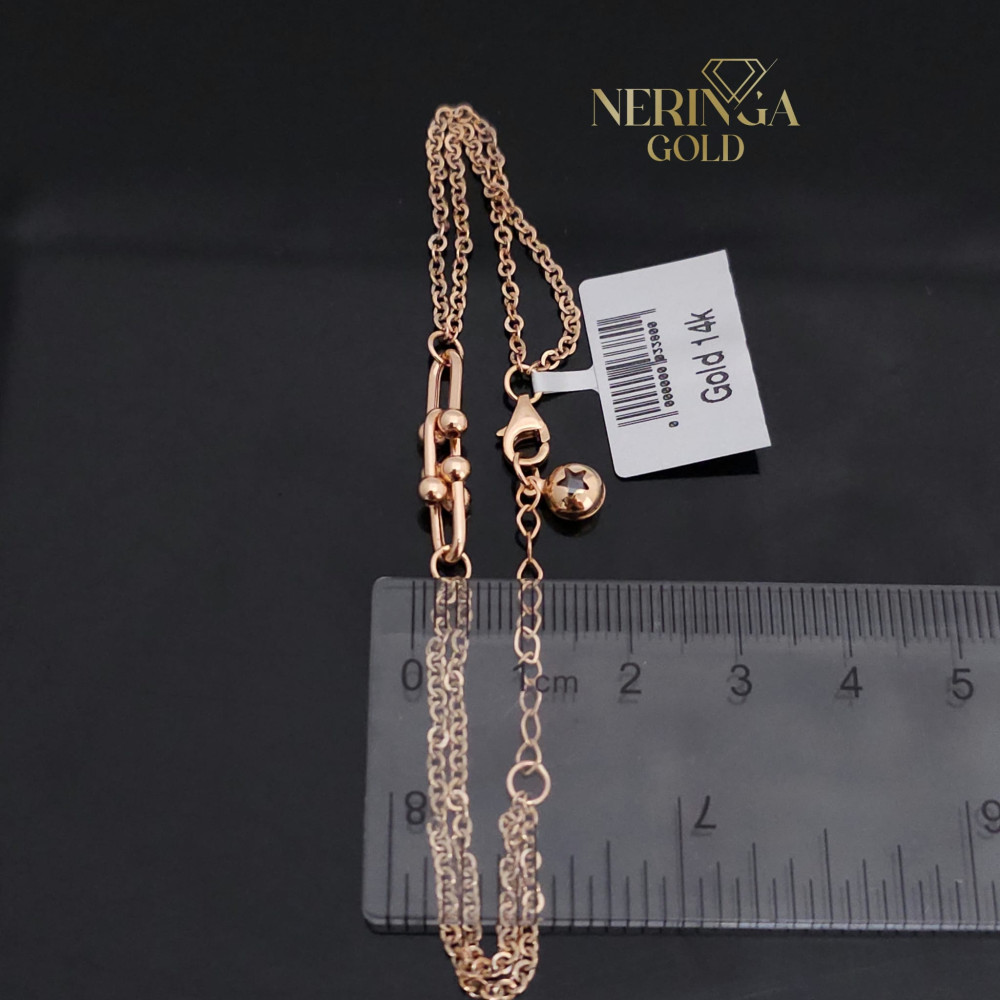 Rose gold bracelet #69905