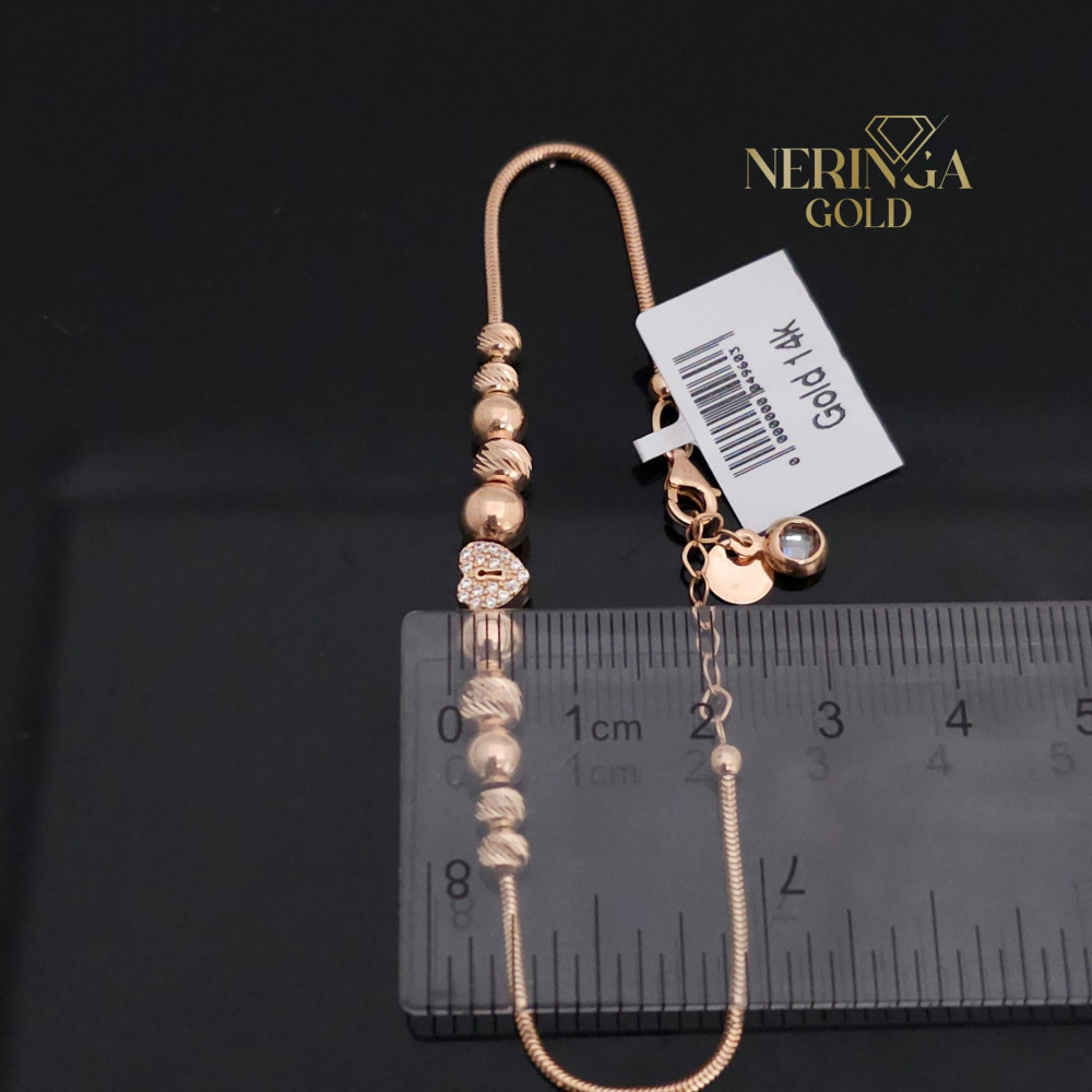 Rose gold bracelet #69901