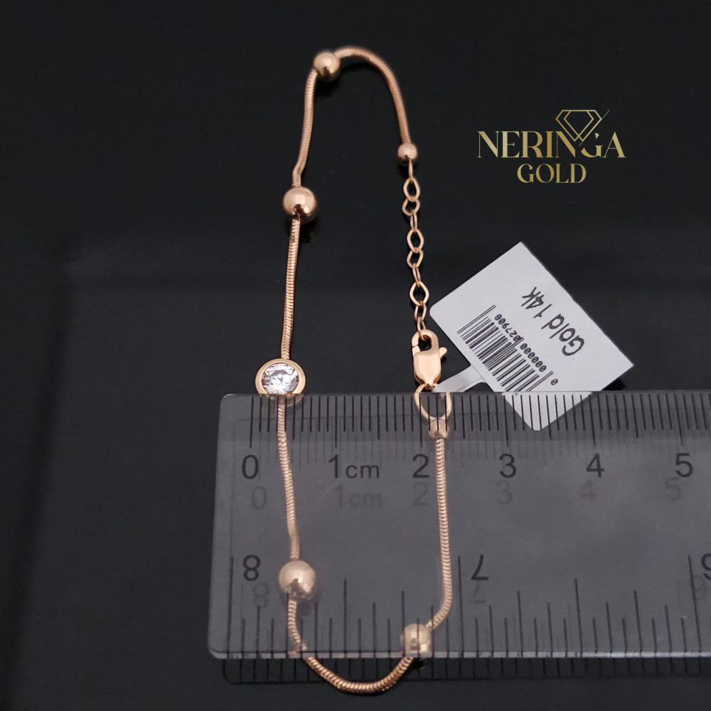 Rose gold bracelet #69904