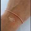 Rose gold bracelet #69895