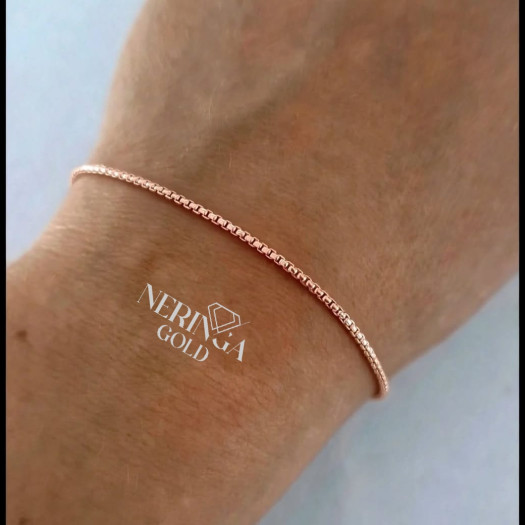 Rose gold bracelet #69894