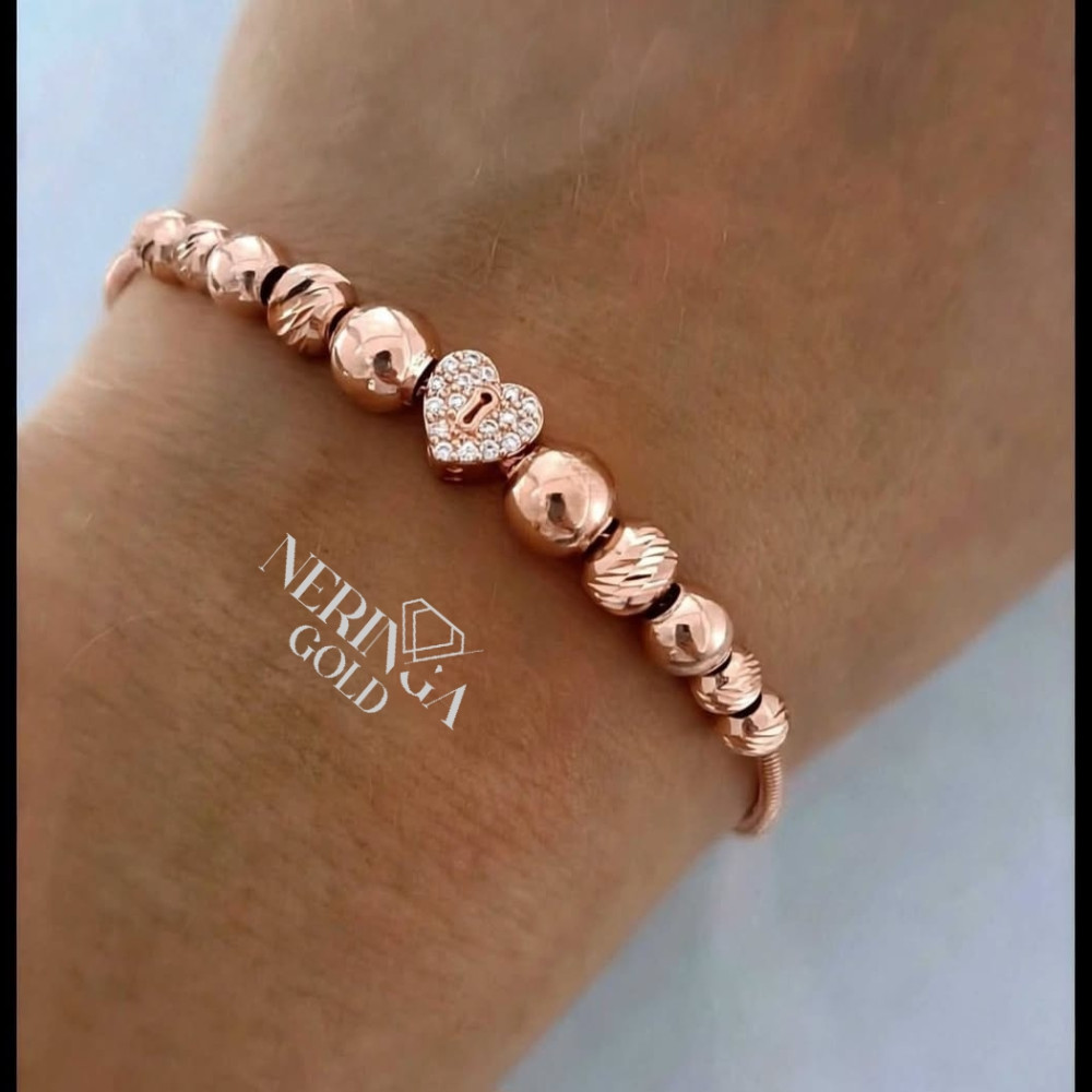 Rose gold bracelet #69901