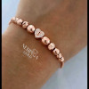 Rose gold bracelet #69901