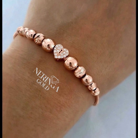 Rose gold bracelet #69901