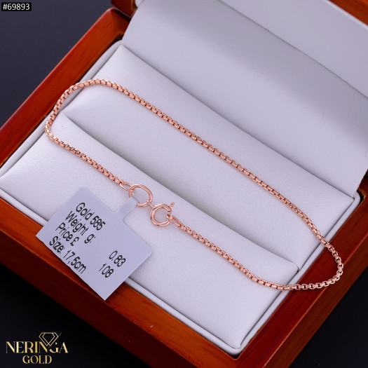 Rose gold bracelet #69893