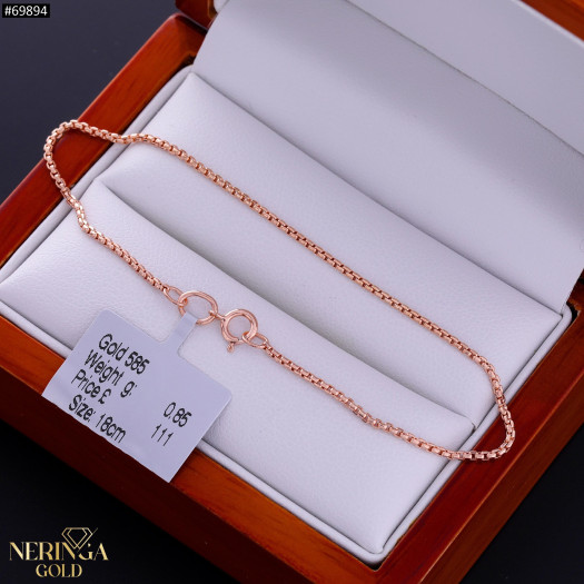 Rose gold bracelet #69894