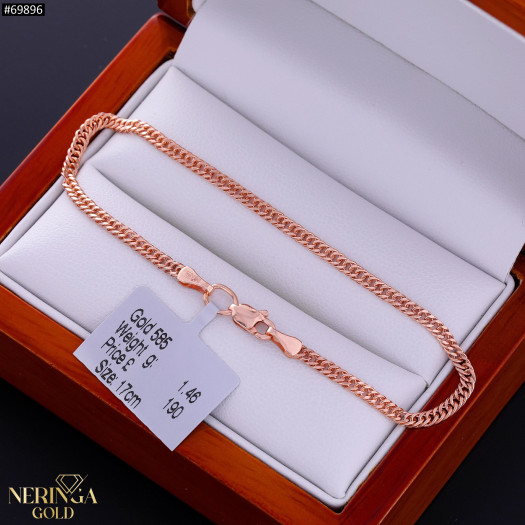 Rose gold bracelet #69896