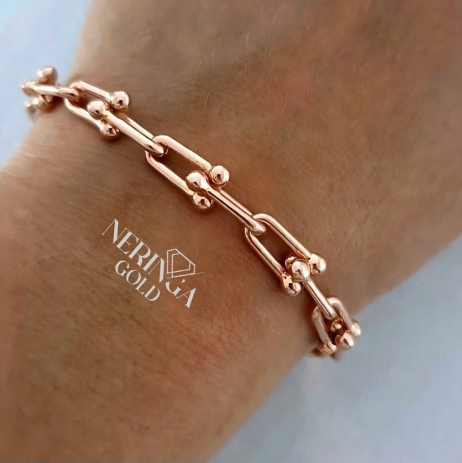 Rose gold bracelet #70029