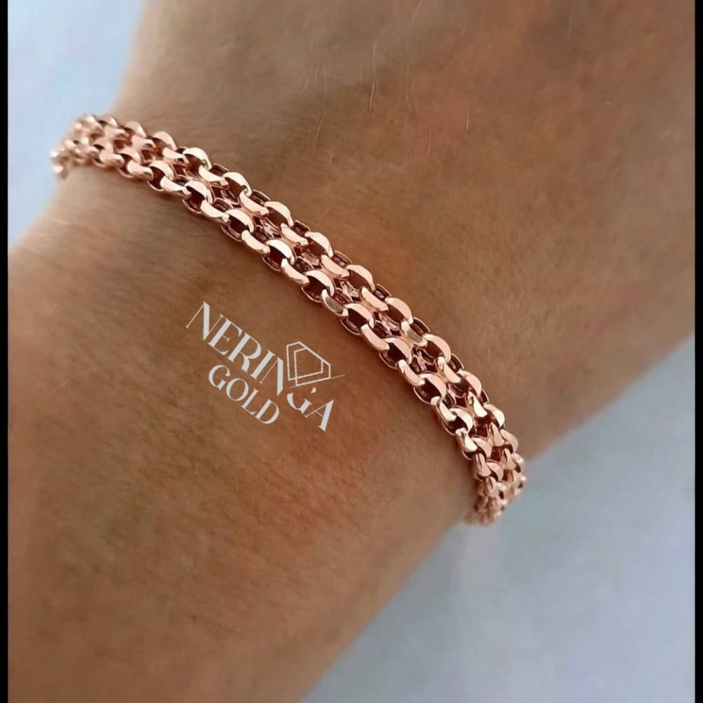 Rose gold bracelet #70038