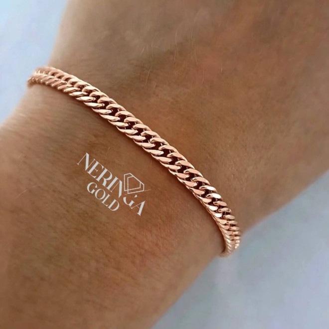 Rose gold bracelet #70034