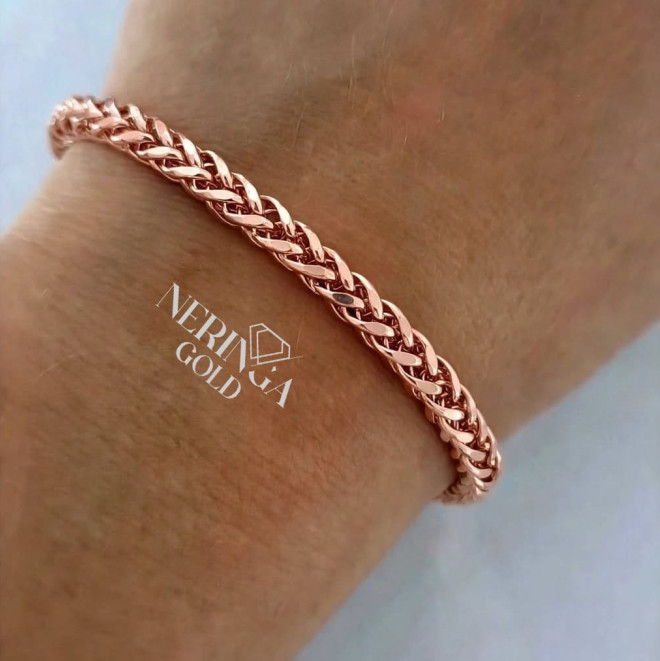 Rose gold bracelet #70032