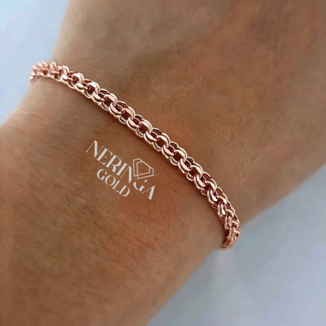Rose gold bracelet #70043