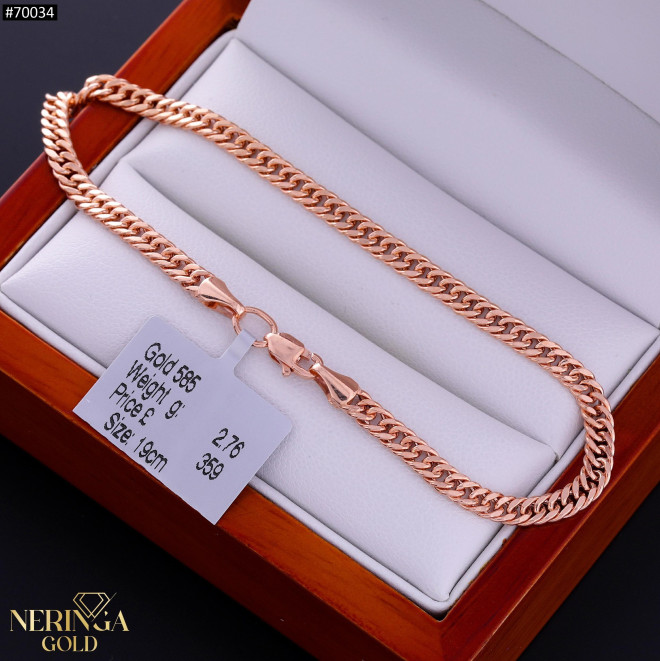 Rose gold bracelet #70034