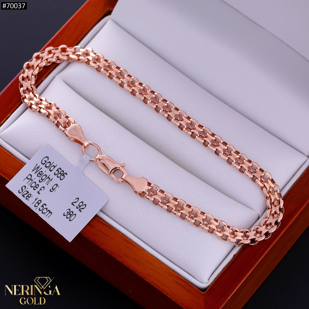 Rose gold bracelet #70037
