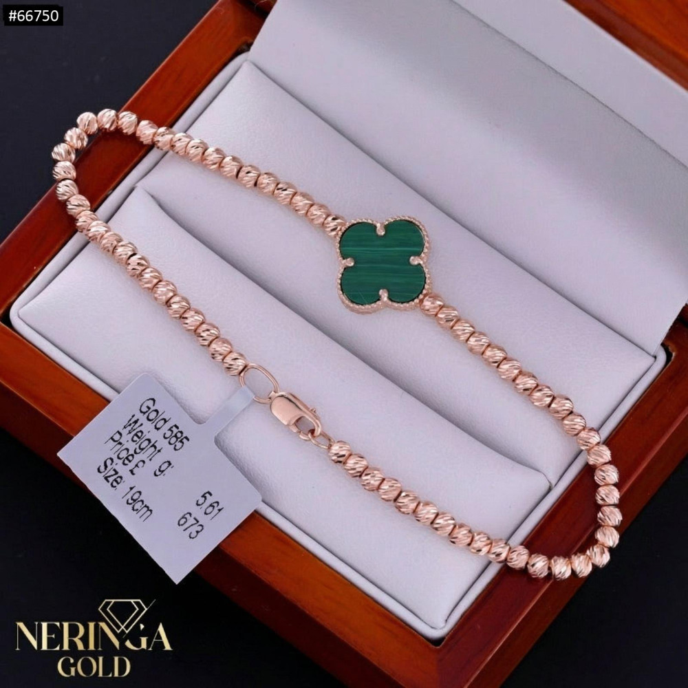 Rose gold bracelet #66750