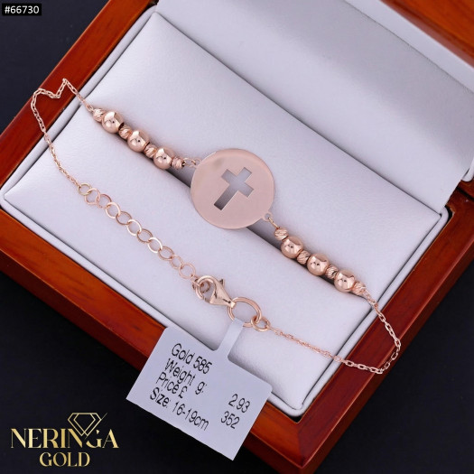 Rose gold bracelet #66730