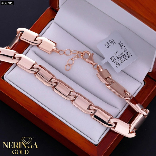 Rose gold bracelet #66781