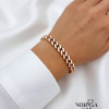 Rose gold bracelet #66785