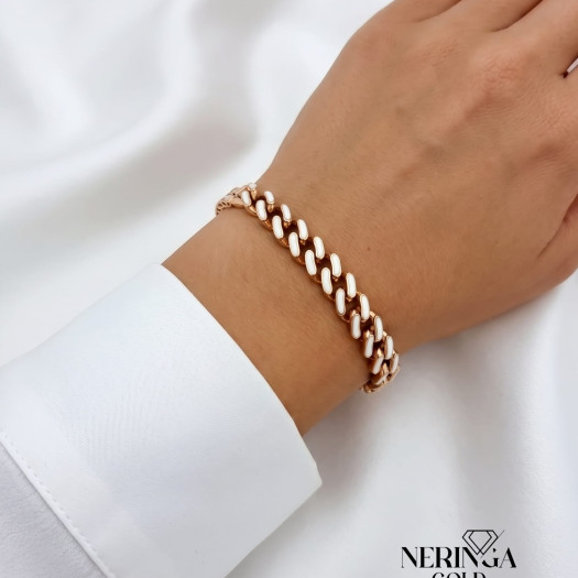 Rose gold bracelet #66715