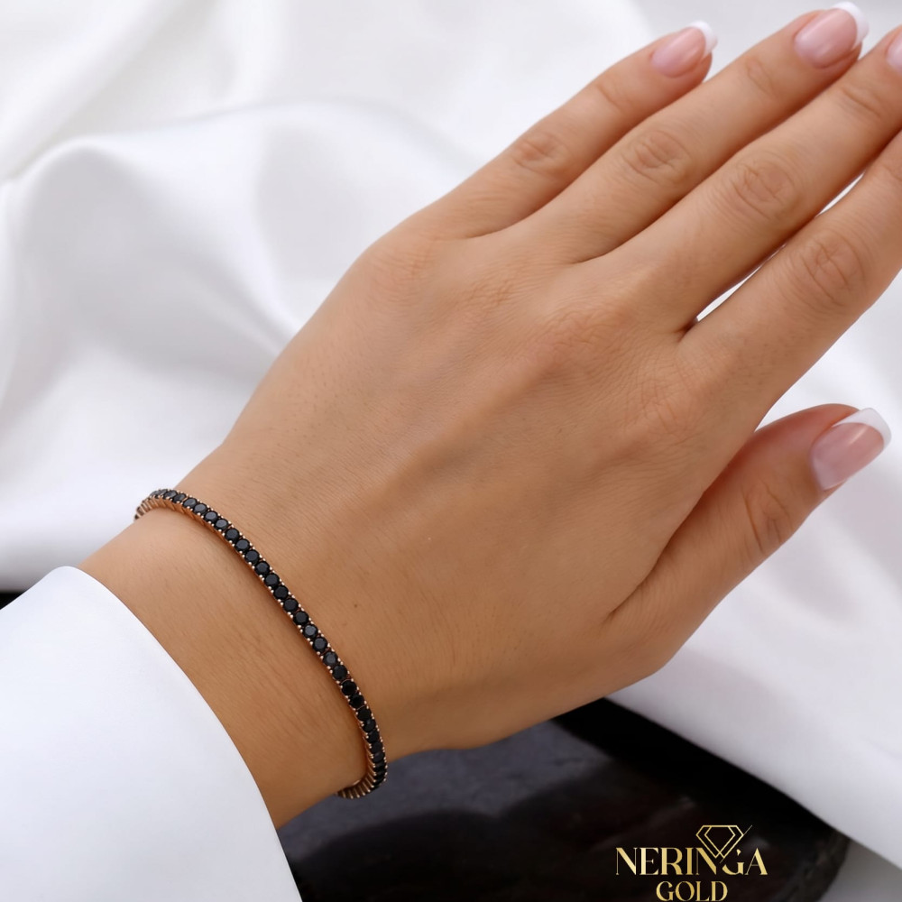Rose gold bracelet #66735