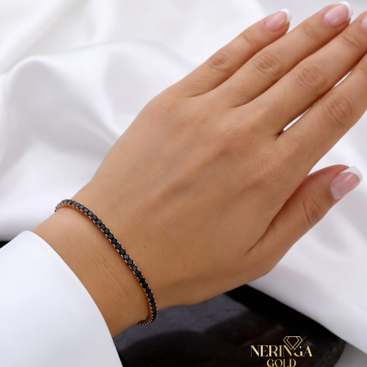 Rose gold bracelet #66735