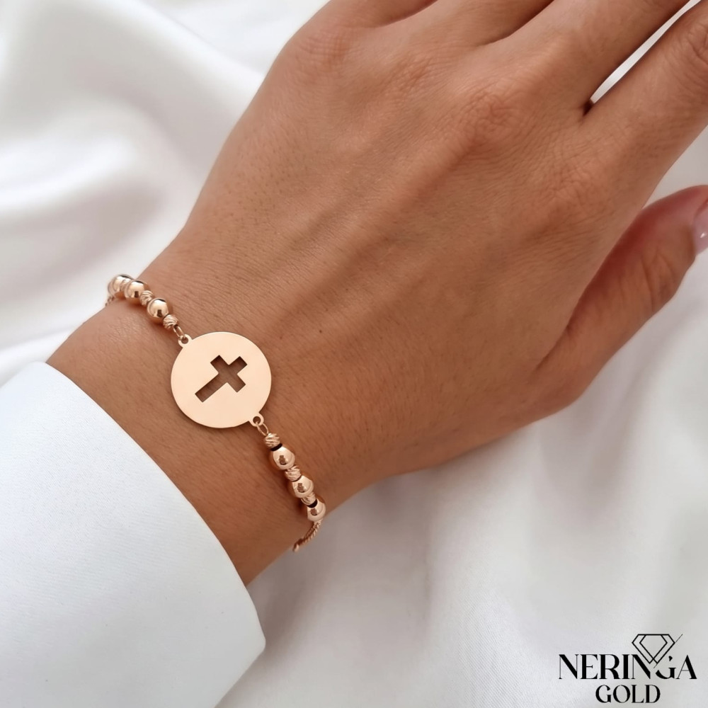 Rose gold bracelet #66730