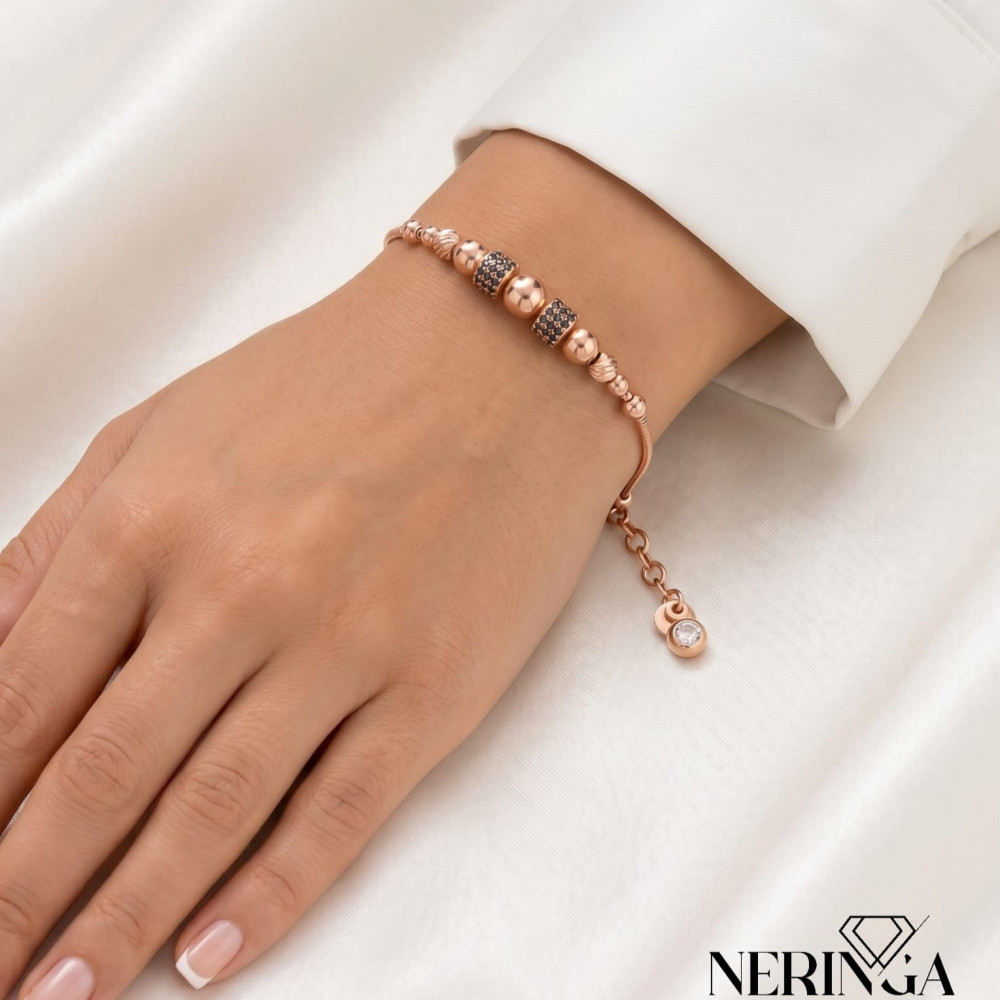 Rose gold bracelet #68630