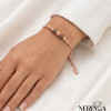 Rose gold bracelet #68630