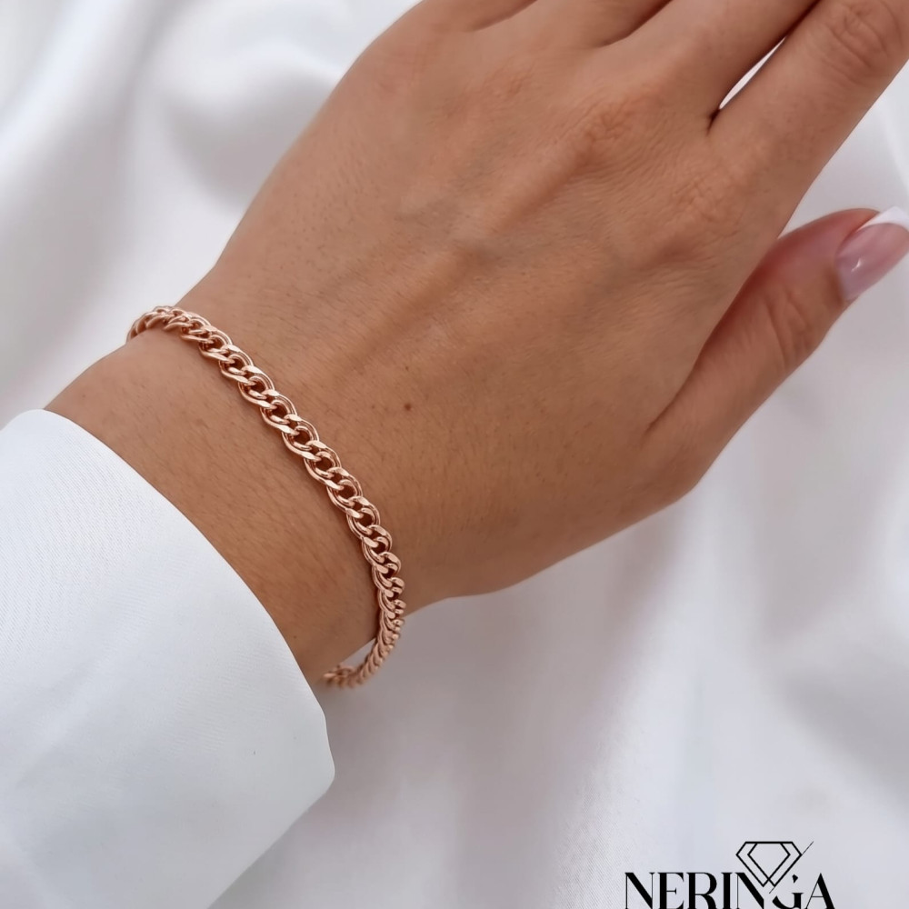 Rose gold bracelet #68632