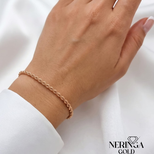 Rose gold bracelet #68304