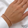 Rose gold bracelet #68789