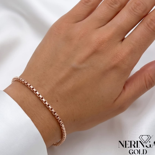 Rose gold bracelet #68784