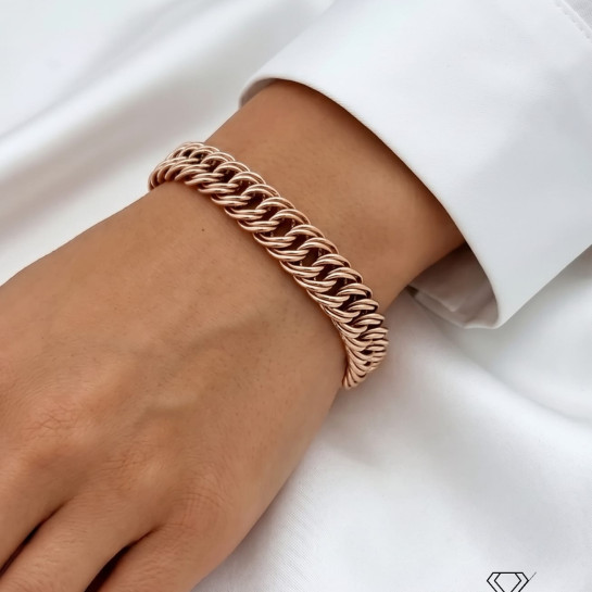 Rose gold bracelet #66690