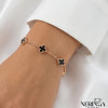 Rose gold bracelet #68543