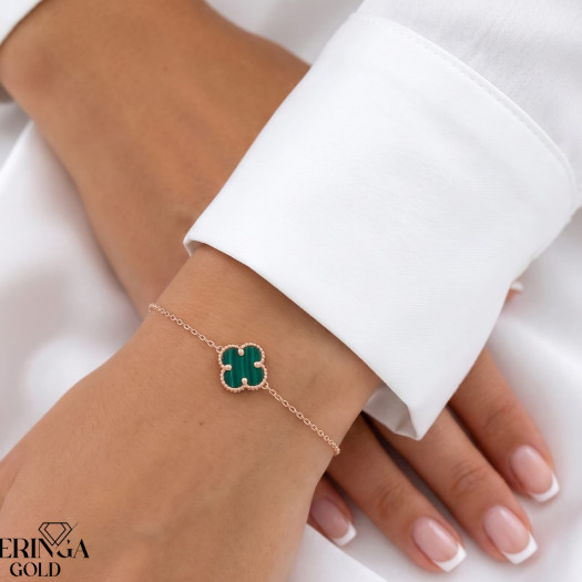 Rose gold bracelet #68546